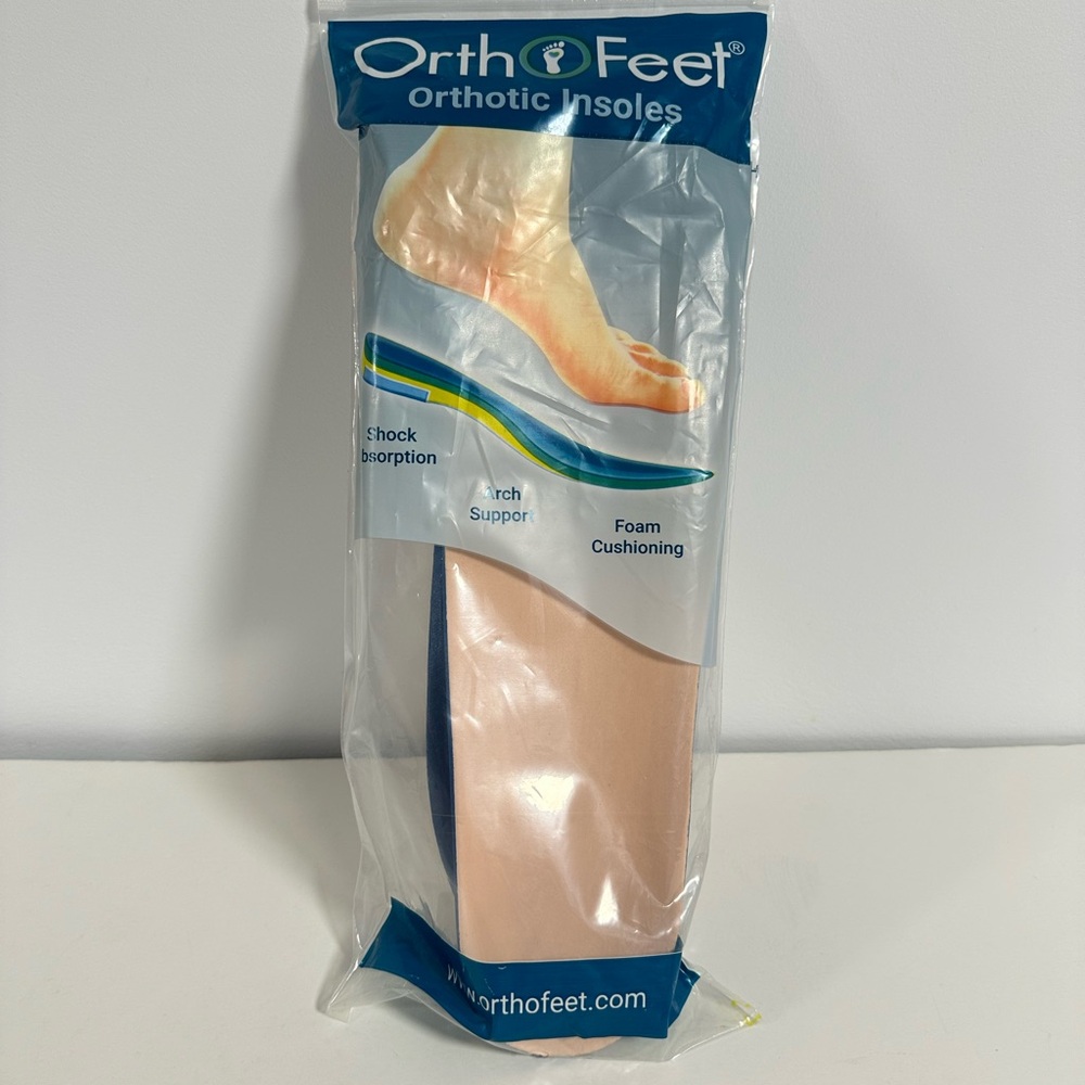 OrthoFeet Beige Orthotic Insoles